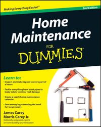 Home Maintenance for Dummies cover
