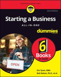 Starting a Business All-In-One for Dummies cover